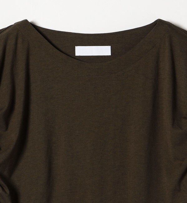 SHIPS any「SHIPS any:〈洗濯機可能〉タックスリーブ デザイン TEE」|Tシャツ・カットソー|