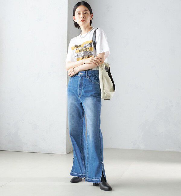 SHIPS for women「NUCLE:LIEN （ロゴ トート バッグ）」|トートバッグ|