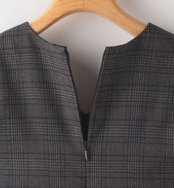 SHIPS KIDS「SHIPS KIDS:140～150cm / チェック ジャンパー スカート」|ワンピース|