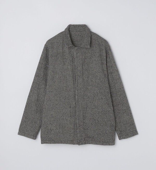 SHIPS「SHIPS: ブラッシュド シャツ アウター」|ブルゾン・スタジャン|