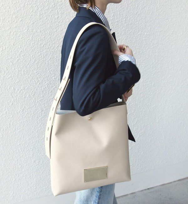 SHIPS for women「【WEB限定】2WAY プレート トート バッグ」|ショルダー・メッセンジャー|