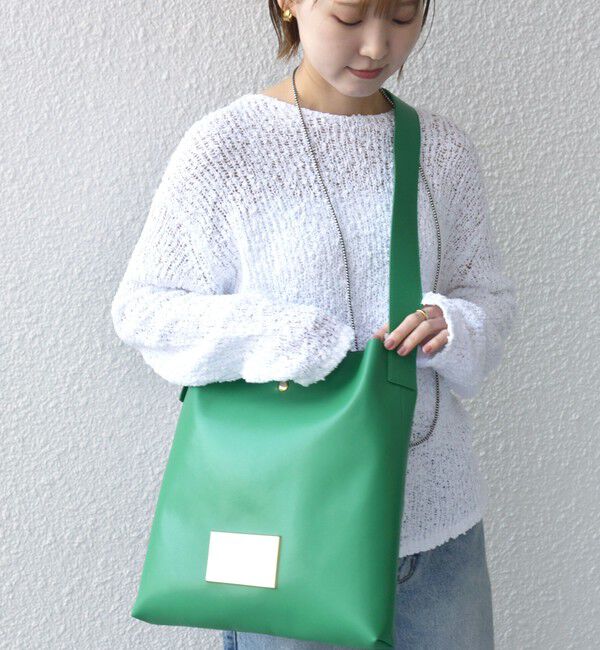 SHIPS for women「【WEB限定】2WAY プレート トート バッグ」|ショルダー・メッセンジャー|