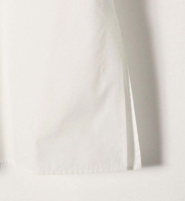 quaranciel「quaranciel:〈洗濯機可能〉REPREVE スキッパー ポケット チュニック シャツ」|シャツ・ブラウス|