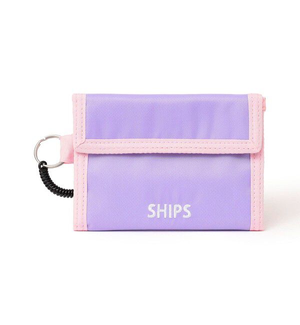 SHIPS KIDS「SHIPS KIDS:ロゴ ウォレット」|財布|ラベンダー