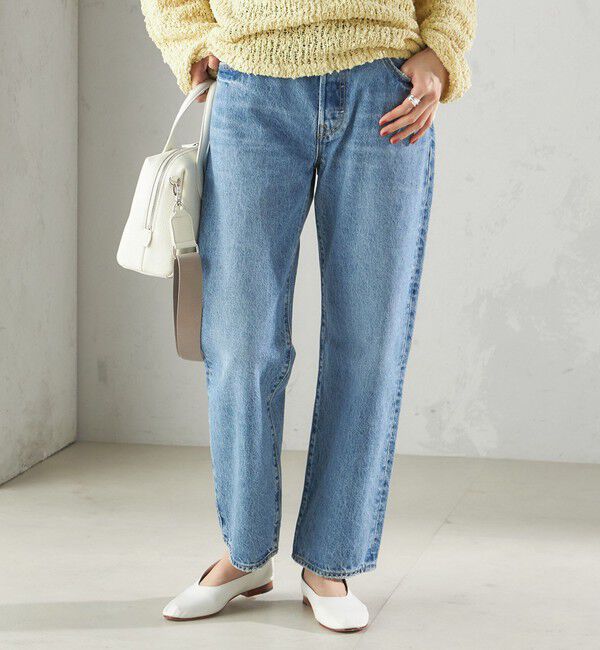 SHIPS for women「Levi&rsquo;s:501 90S ANKLE 2」|デニム|ライトブルー