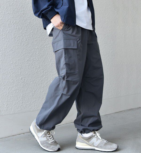 SHIPS any「SHIPS any:〈洗濯機可能〉スマート ワイド イージー カーゴ パンツ◇」|カーゴ|