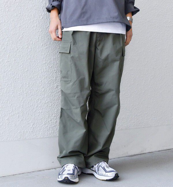 SHIPS any「SHIPS any:〈洗濯機可能〉スマート ワイド イージー カーゴ パンツ◇」|カーゴ|