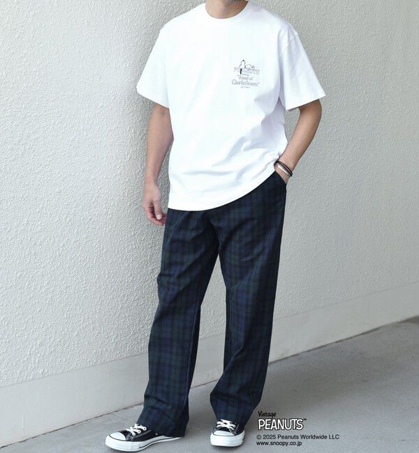 SHIPS any「SHIPS any: SNOOPY コラボ NOT THERE グラフィック バック プリント Tシャツ◇」|Tシャツ・カットソー|