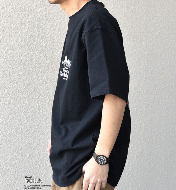 SHIPS any「SHIPS any: SNOOPY コラボ NOT THERE グラフィック バック プリント Tシャツ◇」|Tシャツ・カットソー|