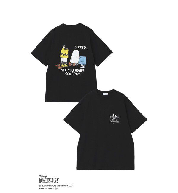 SHIPS any「SHIPS any: SNOOPY コラボ NOT THERE グラフィック バック プリント Tシャツ◇」|Tシャツ・カットソー|