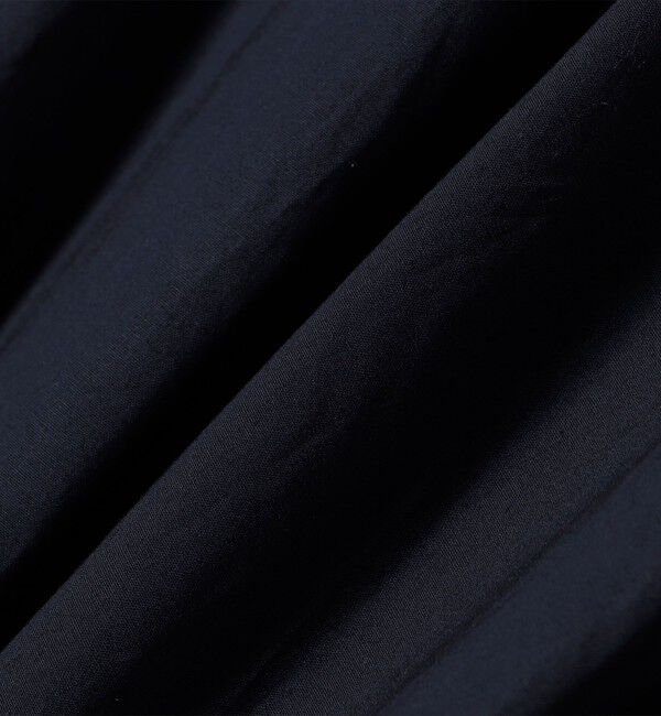 quaranciel「quaranciel :〈洗濯機可能〉シアー ドッキング Vネック フレンチスリーブ ワンピース」|ワンピース|