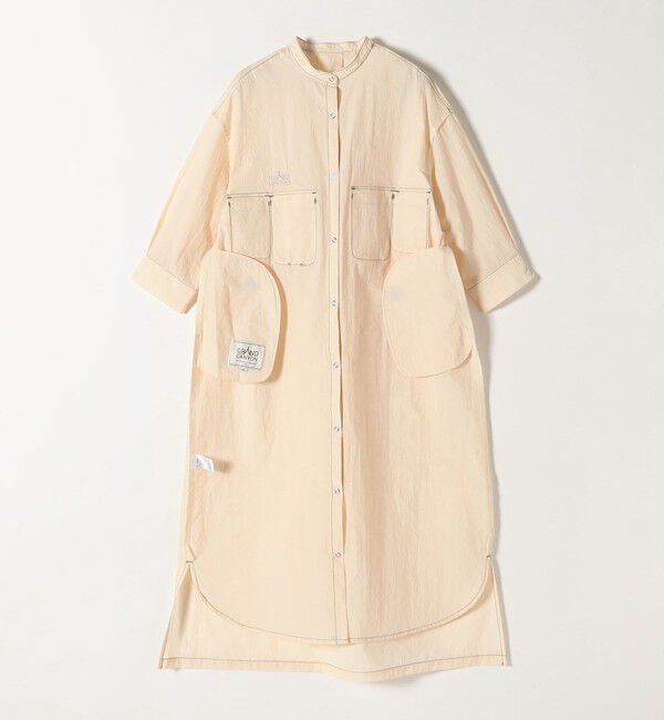SHIPS any「GRAND CANYON:〈洗濯機可能〉フロント ポケット スリット シャツ ワンピース」|ワンピース|