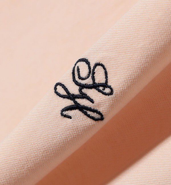 SHIPS for women「〈洗濯機可能〉オックス 刺繍 ショート スリーブ シャツ」|シャツ・ブラウス|