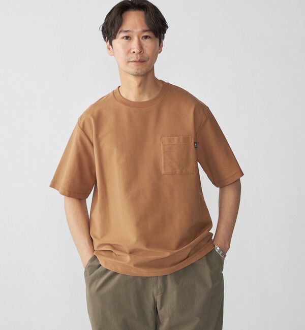 SHIPS「SHIPS:〈接触冷感/遮熱/吸水拡散/UVカット〉COVEROSS(R) フリーザー Tシャツ」|Tシャツ・カットソー|