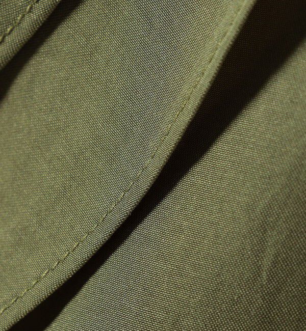 SHIPS any「SHIPS any:〈洗濯機可能〉グロッシー ラッフル フリル ノースリーブ ブラウス」|シャツ・ブラウス|