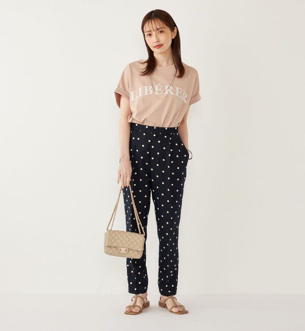 SHIPS Colors 「SHIPS Colors:〈接触冷感・UVカット〉ビッグロゴ ドルマン Tシャツ◇」|Tシャツ・カットソー|