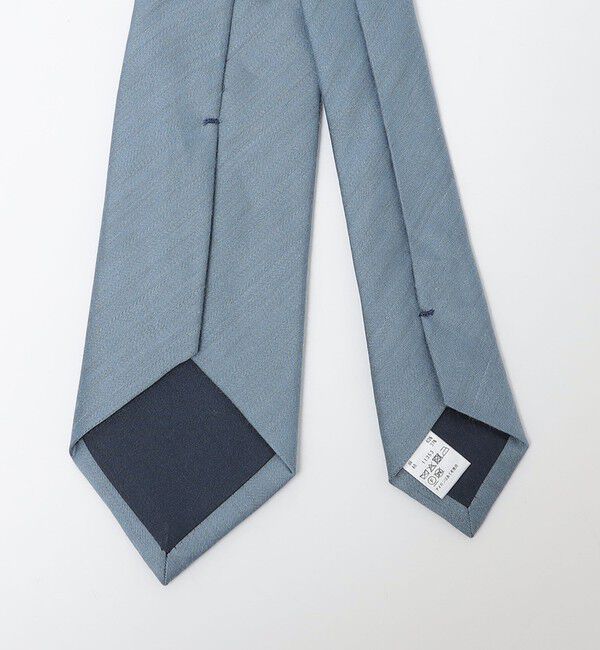 SHIPS「SHIPS: リネン シルク ソリッド ネクタイ」|ネクタイ・蝶ネクタイ|