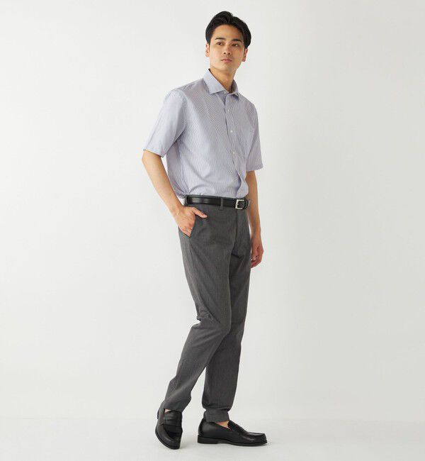 SHIPS Colors 「SHIPS Colors:SMART TECH(R) ノーアイロン セミワイドカラー シャツ」|シャツ・ブラウス|