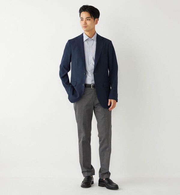 SHIPS Colors 「SHIPS Colors:SMART TECH(R) ノーアイロン セミワイドカラー シャツ」|シャツ・ブラウス|