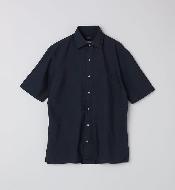 SHIPS Colors 「SHIPS Colors:SMART TECH(R) ノーアイロン セミワイドカラー シャツ」|シャツ・ブラウス|ダークブルー