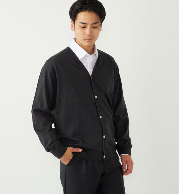 SHIPS Colors 「SHIPS Colors:〈手洗い可能〉アンチピリング 12ゲージ カーディガン」|カーディガン|