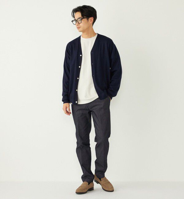 SHIPS Colors 「SHIPS Colors:〈手洗い可能〉アンチピリング 12ゲージ カーディガン」|カーディガン|