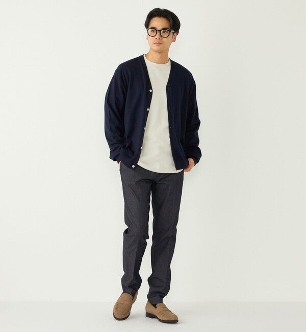 SHIPS Colors 「SHIPS Colors:〈手洗い可能〉アンチピリング 12ゲージ カーディガン」|カーディガン|