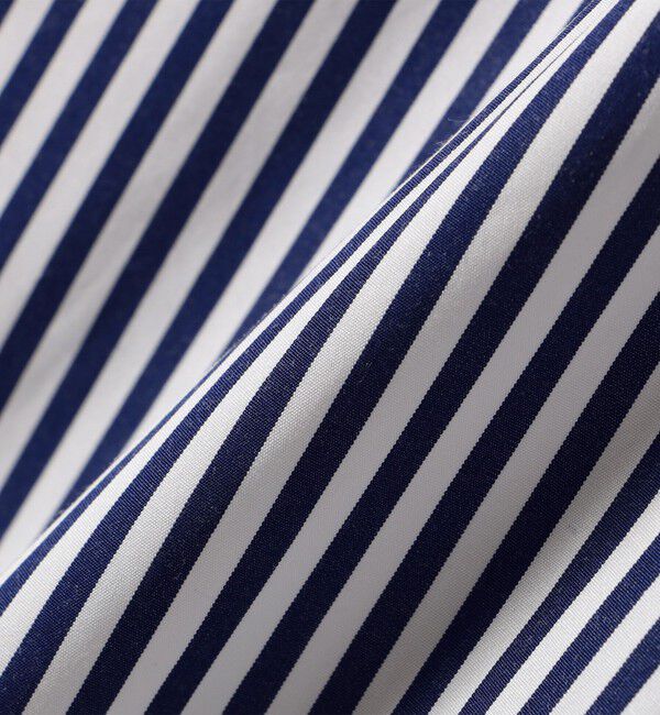 SHIPS for women「SHIPS Primary Navy Label:SUVIN コットン クレリック シャツ」|シャツ・ブラウス|