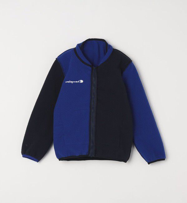 SHIPS any「Champion:〈洗濯機可能〉フリース ジップ フード ジャケット<KIDS>」|ブルゾン・スタジャン|