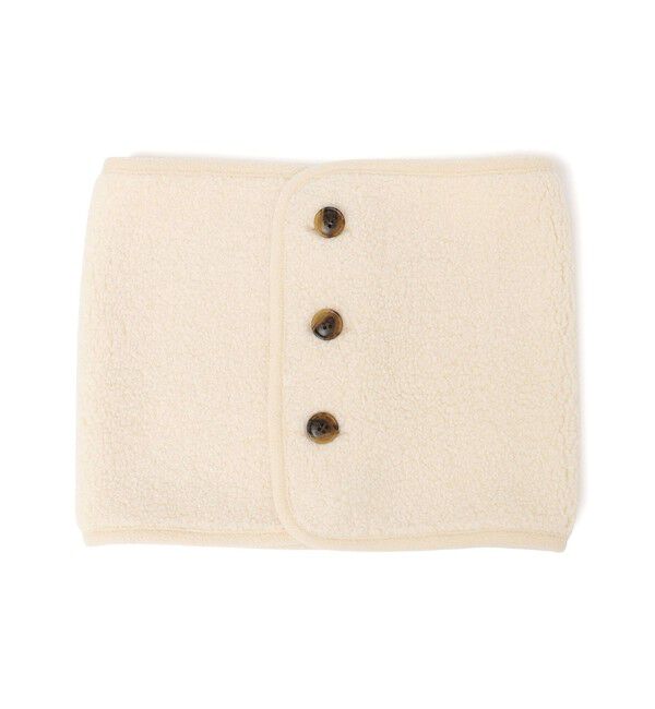 SHIPS for women「〈手洗い可能〉ボア フリース リバーシブル ネックウォーマー」|スヌード|