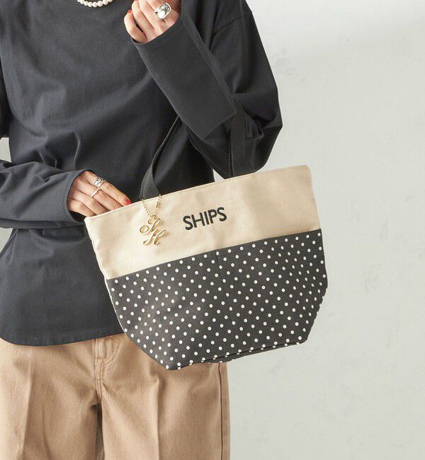 SHIPS for women「チャーム付き ポケット トート バッグ」|トートバッグ|