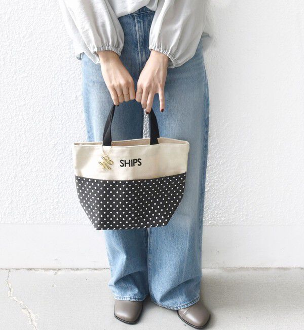 SHIPS for women「チャーム付き ポケット トート バッグ」|トートバッグ|