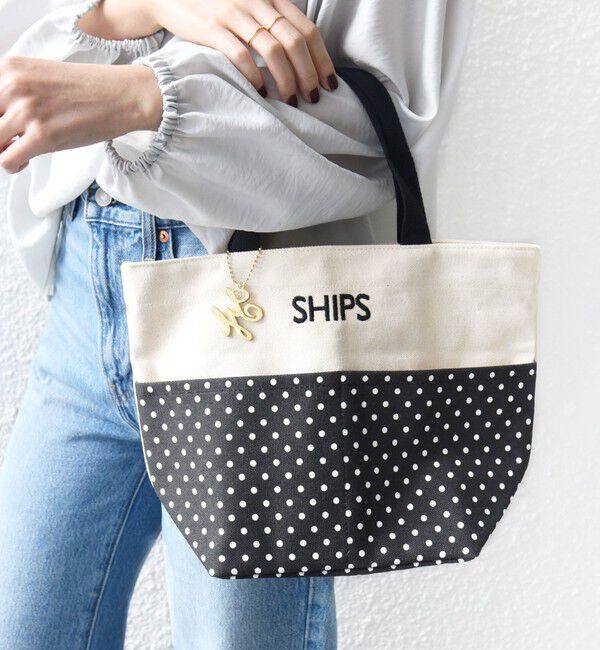 SHIPS for women「チャーム付き ポケット トート バッグ」|トートバッグ|