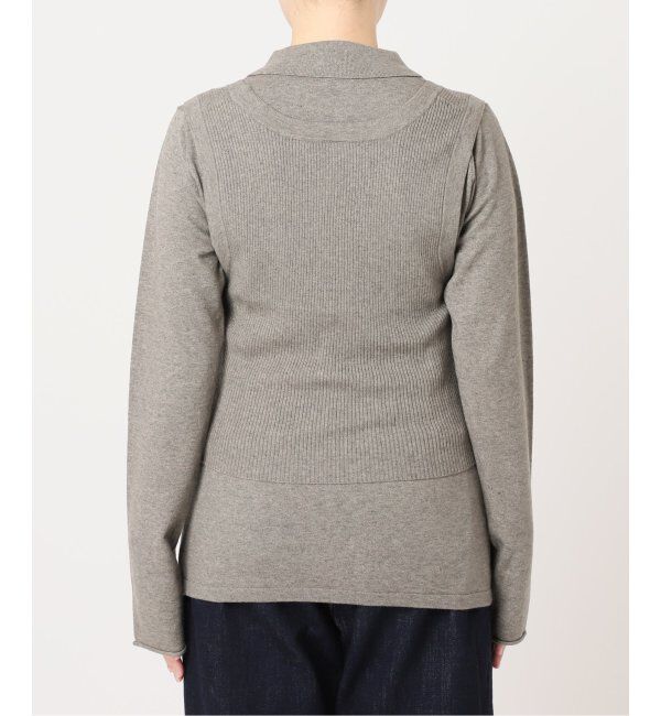 OUTDOOR PRODUCTS Usual Things「ニットシャツニットビスチェ2点SET」|ニット・セーター|