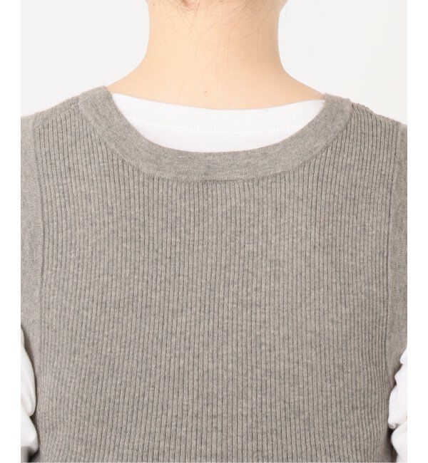 OUTDOOR PRODUCTS Usual Things「ニットシャツニットビスチェ2点SET」|ニット・セーター|