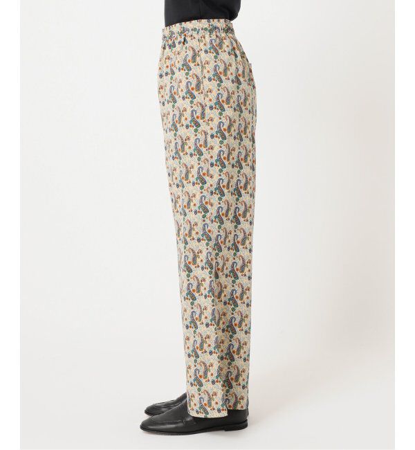 OUTDOOR PRODUCTS Usual Things「ペイズリープリントイージーパンツ セットアップ対応可」|スラックス|