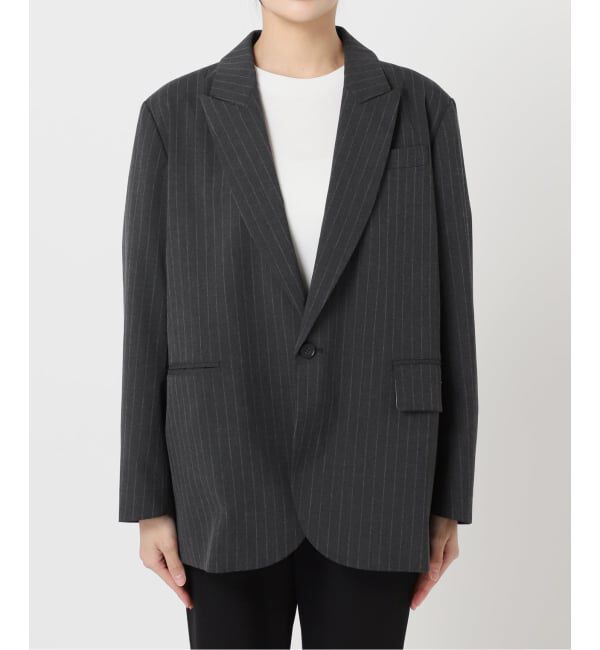 OUTDOOR PRODUCTS Usual Things「ORDINARY ストライプジャケット」|テーラードジャケット|