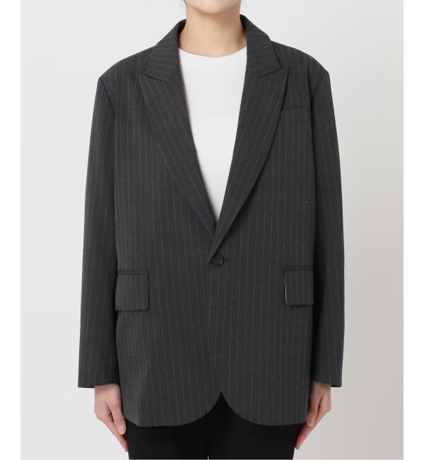 OUTDOOR PRODUCTS Usual Things「ORDINARY ストライプジャケット」|テーラードジャケット|