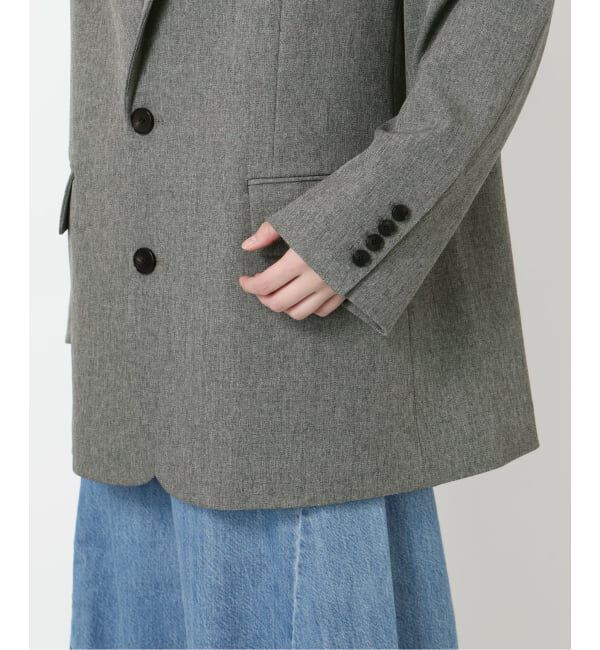 OUTDOOR PRODUCTS Usual Things「PEメランジ2Bジャケット セットアップ対応」|テーラードジャケット|