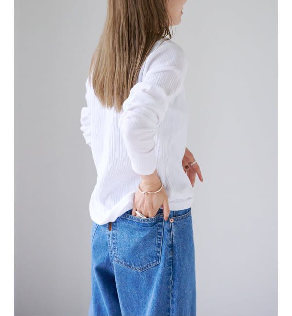 OUTDOOR PRODUCTS Usual Things「リブヘンリーネックTEE」|Tシャツ・カットソー|