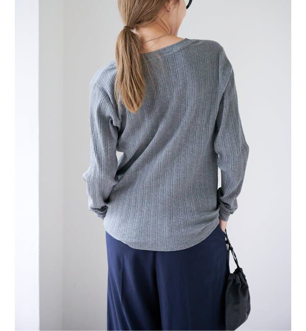 OUTDOOR PRODUCTS Usual Things「リブヘンリーネックTEE」|Tシャツ・カットソー|