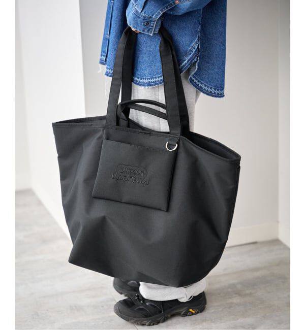 OUTDOOR PRODUCTS Usual Things「USUAL THINGS TOTE LARGE ユニセックス対応」|トートバッグ|