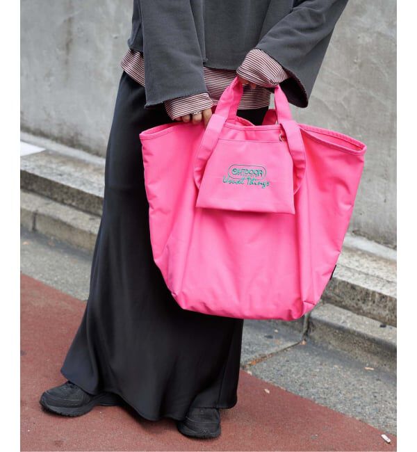 OUTDOOR PRODUCTS Usual Things「USUAL THINGS TOTE LARGE ユニセックス対応」|トートバッグ|