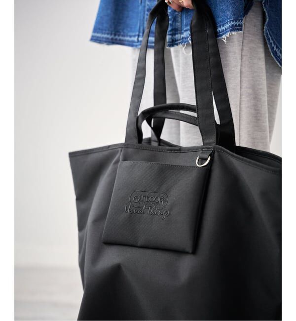 OUTDOOR PRODUCTS Usual Things「USUAL THINGS TOTE LARGE ユニセックス対応」|トートバッグ|