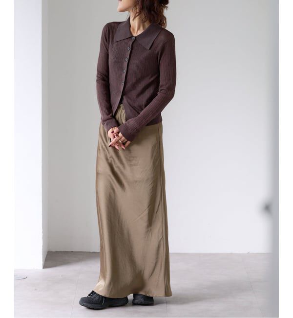 OUTDOOR PRODUCTS Usual Things「追加 サテンゴムイージースカート」|スカート|