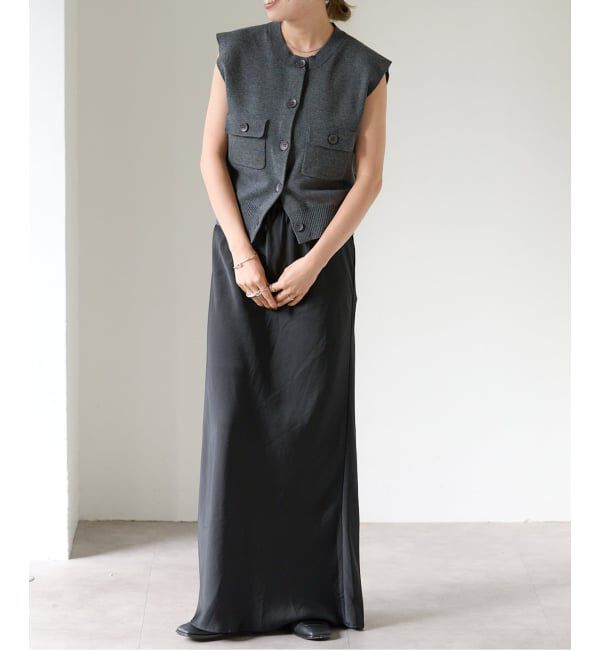 OUTDOOR PRODUCTS Usual Things「追加 サテンゴムイージースカート」|スカート|