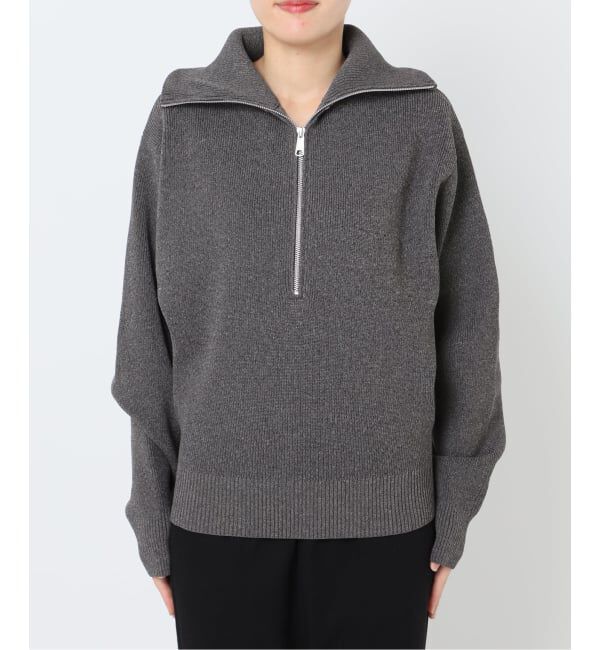 OUTDOOR PRODUCTS Usual Things「LOGAN別注 ライトウエイトハーフジップニット」|ニット・セーター|