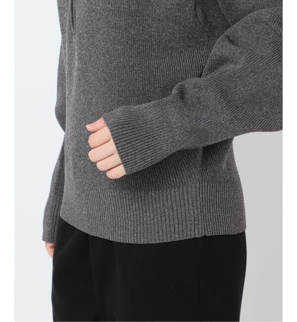 OUTDOOR PRODUCTS Usual Things「LOGAN別注 ライトウエイトハーフジップニット」|ニット・セーター|