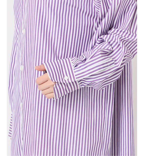 OUTDOOR PRODUCTS Usual Things「≪予約≫コットンポリエステルロンストシャツワンピース」|ワンピース|