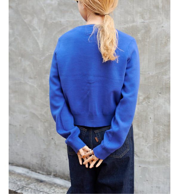 OUTDOOR PRODUCTS Usual Things「≪予約≫コットンスムースポケットコンパクトカーディガン」|カーディガン|